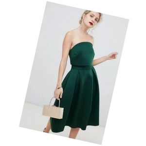 ASOS green dress